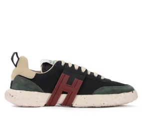 Baskets  Hogan pour hommes -3R noir et vert