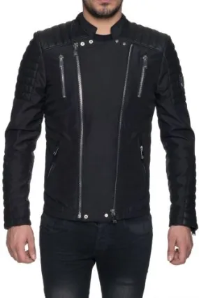 Blouson Horspist Manoir noir.