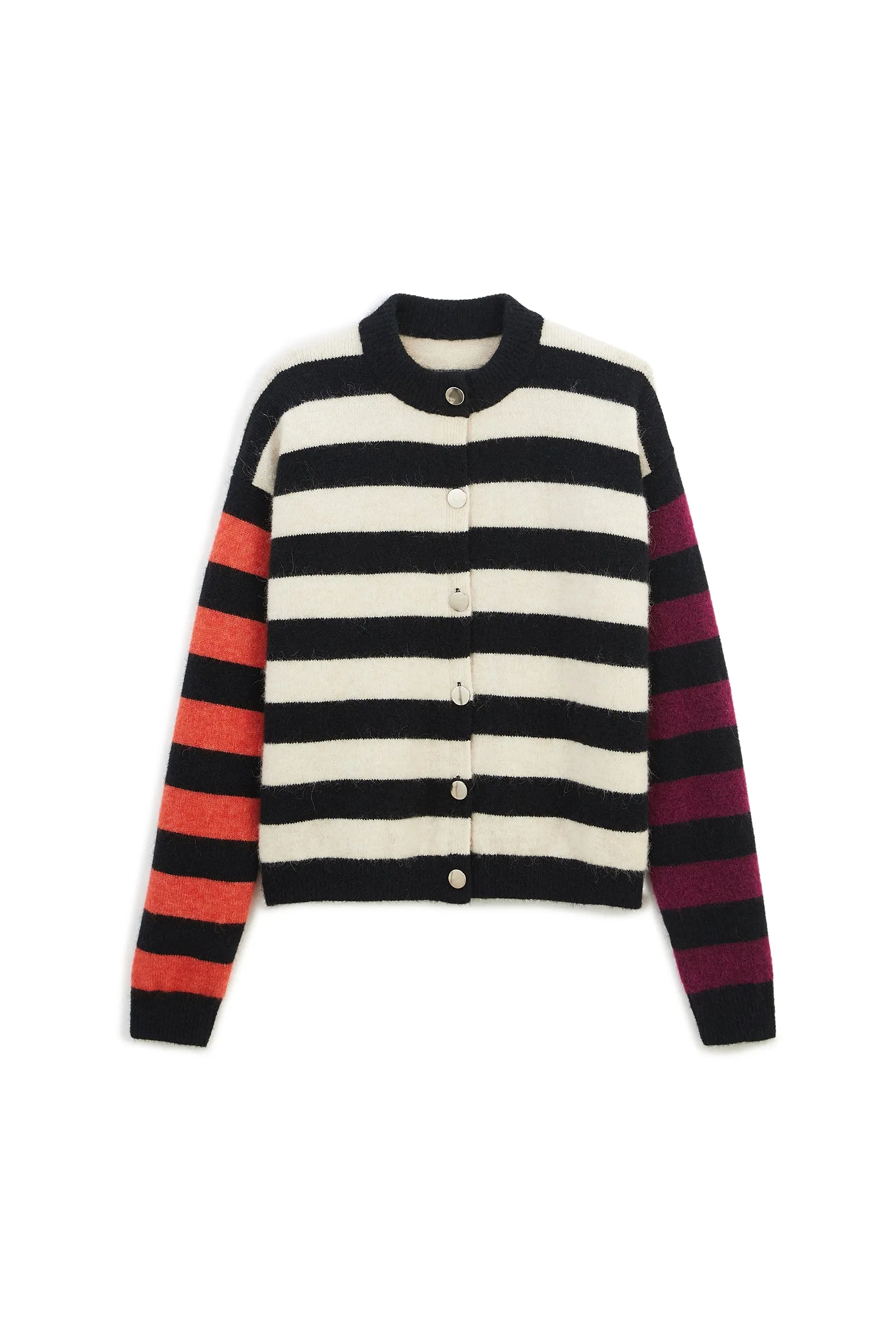 Cardigan Toujours rayé multicolore