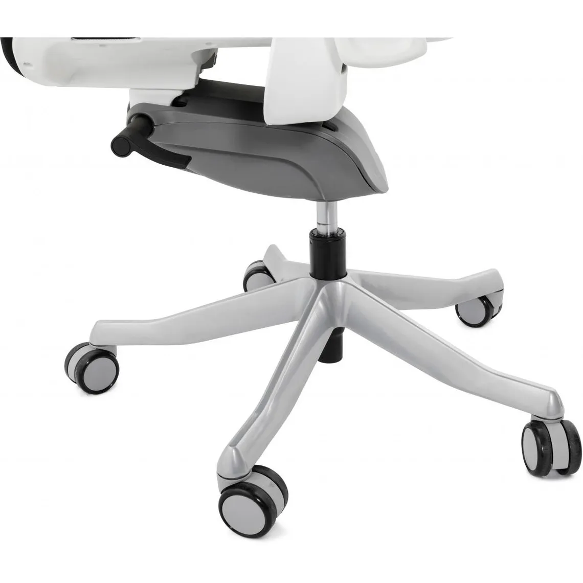 Chaise de bureau ergonomique tissu noir SALOO | 3 Suisses