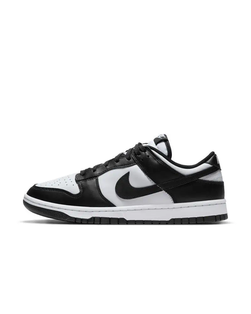 Chaussures Nike Dunk Low Retro Blanc & Noir pour homme