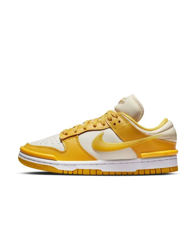 Chaussures Nike Dunk Low Twist Blanc & Or pour femme