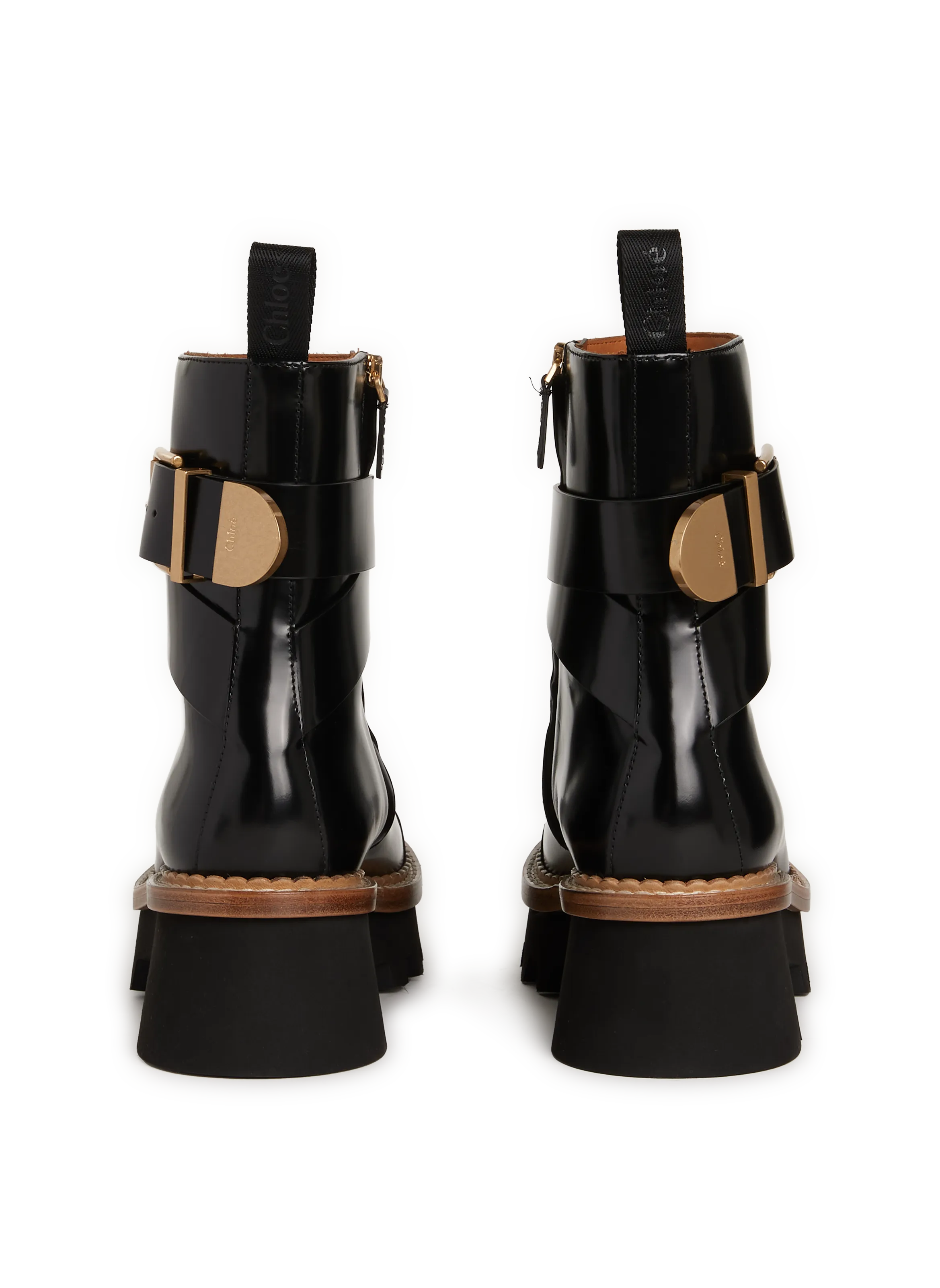 CHLOÉ  Bottines Owena  - Noir