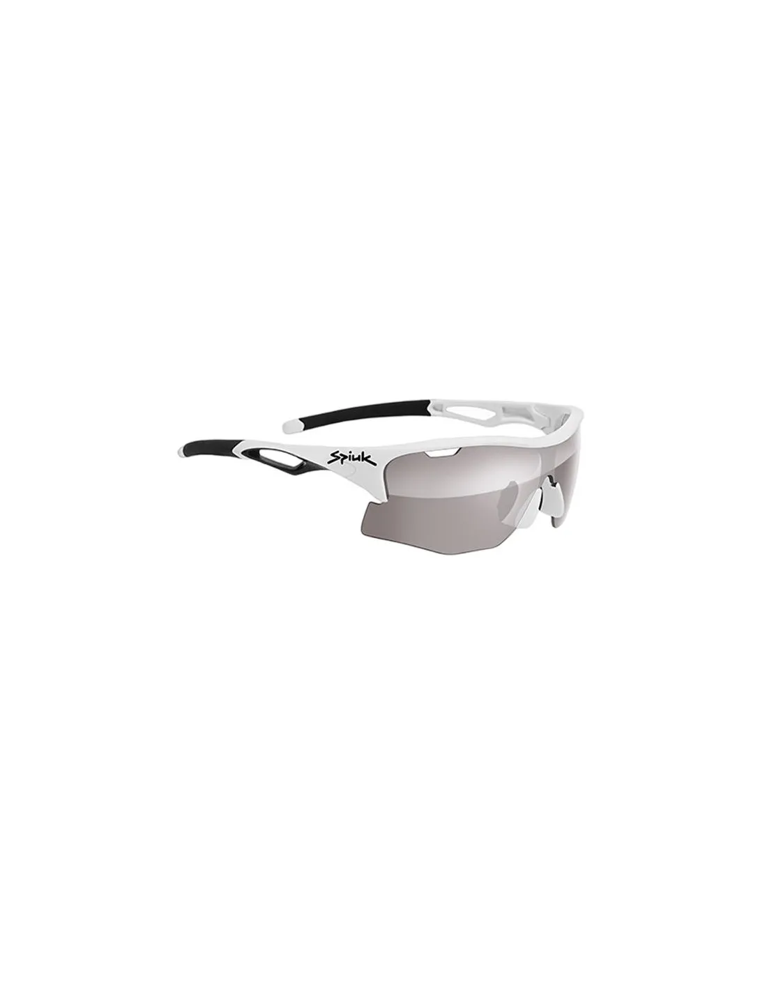 cyclisme Spiuk Lunettes Jifter 2 Lens Lumiris II Blanc/Noir