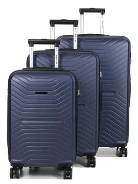 Ensemble 3 valises Worldline Sintra 2 Bleu Marine  625/3Na  