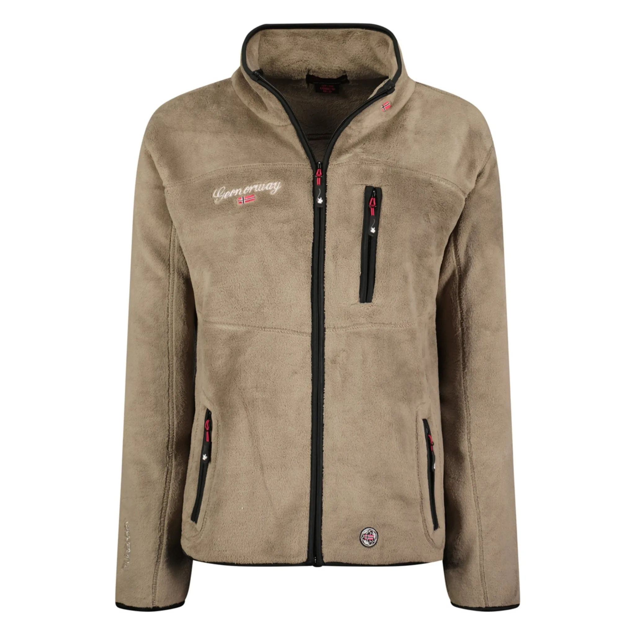 Geographical Norway Tamoureuse Femme - Polaires Taupe