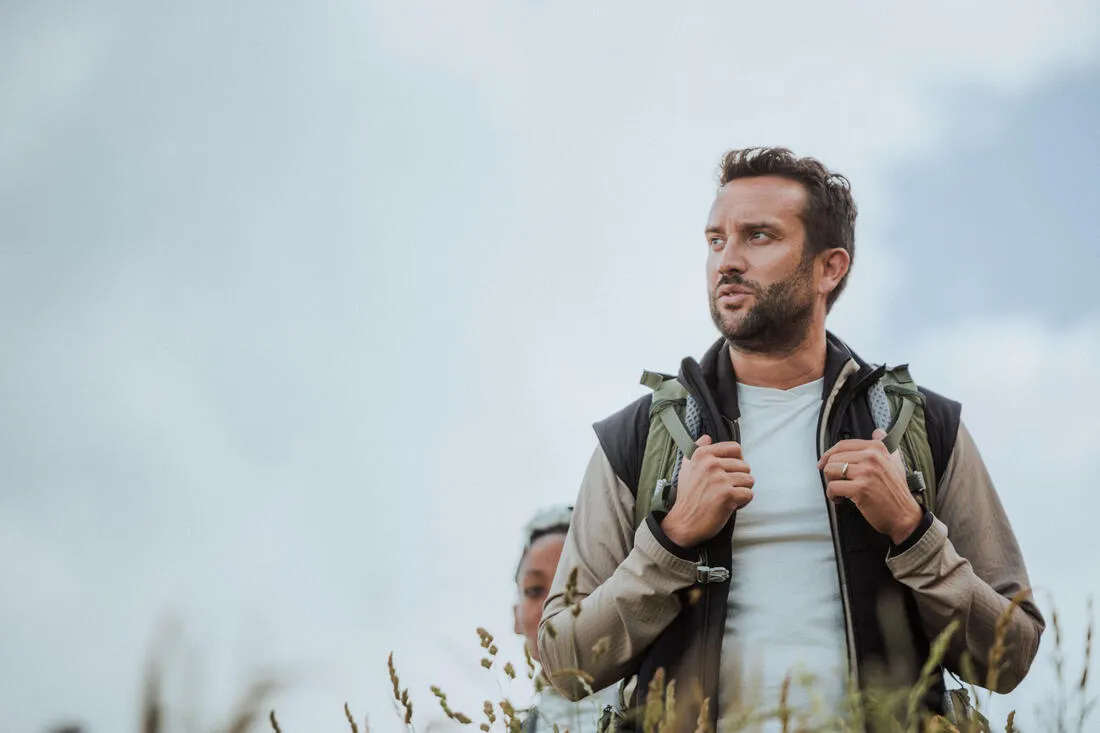 Gilet Polaire de randonnée montagne - MH500 - Homme