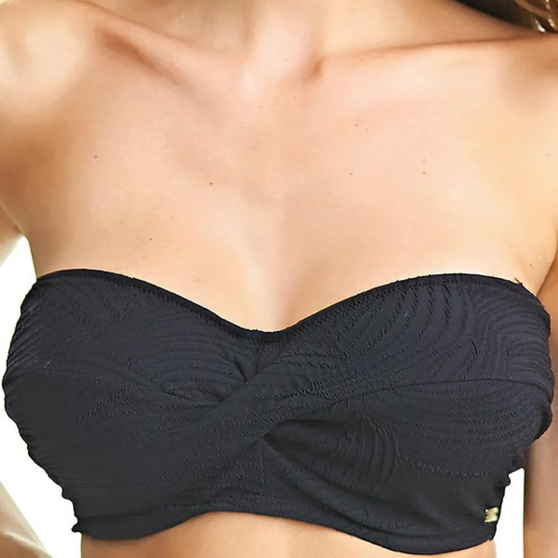 Haut de maillot de bain bandeau à armatures - Noir OTTAWA | 3 Suisses