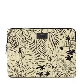 Housse ordinateur Wouf 15 pouces 35.8 cm Deia - Jaune clair