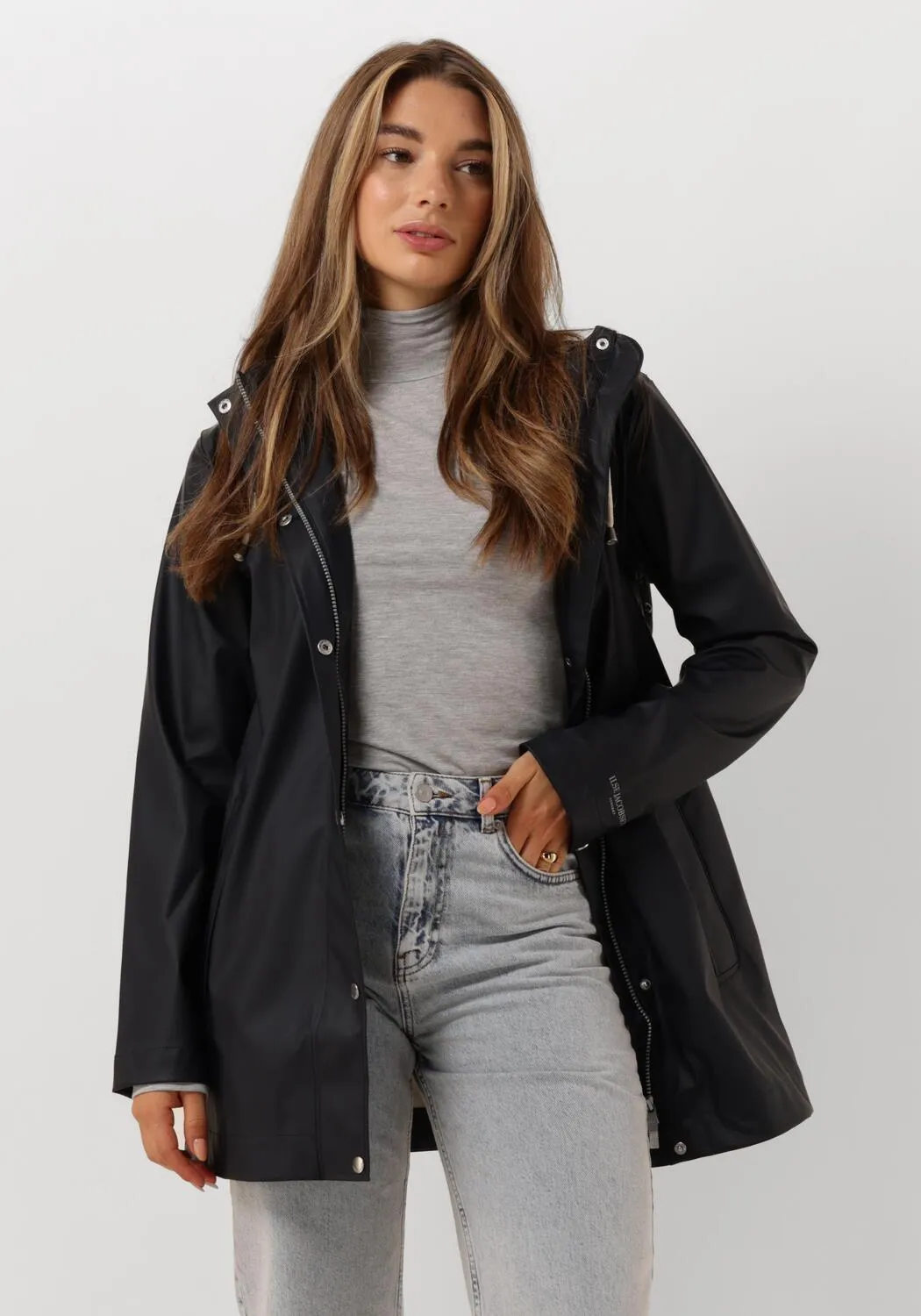 ilse jacobsen imperméable rain 228 bleu foncé