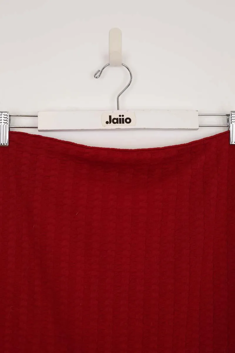 Jupe rouge
