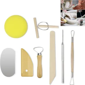 Kit d'outils de sculpture pour poterie et céramique 