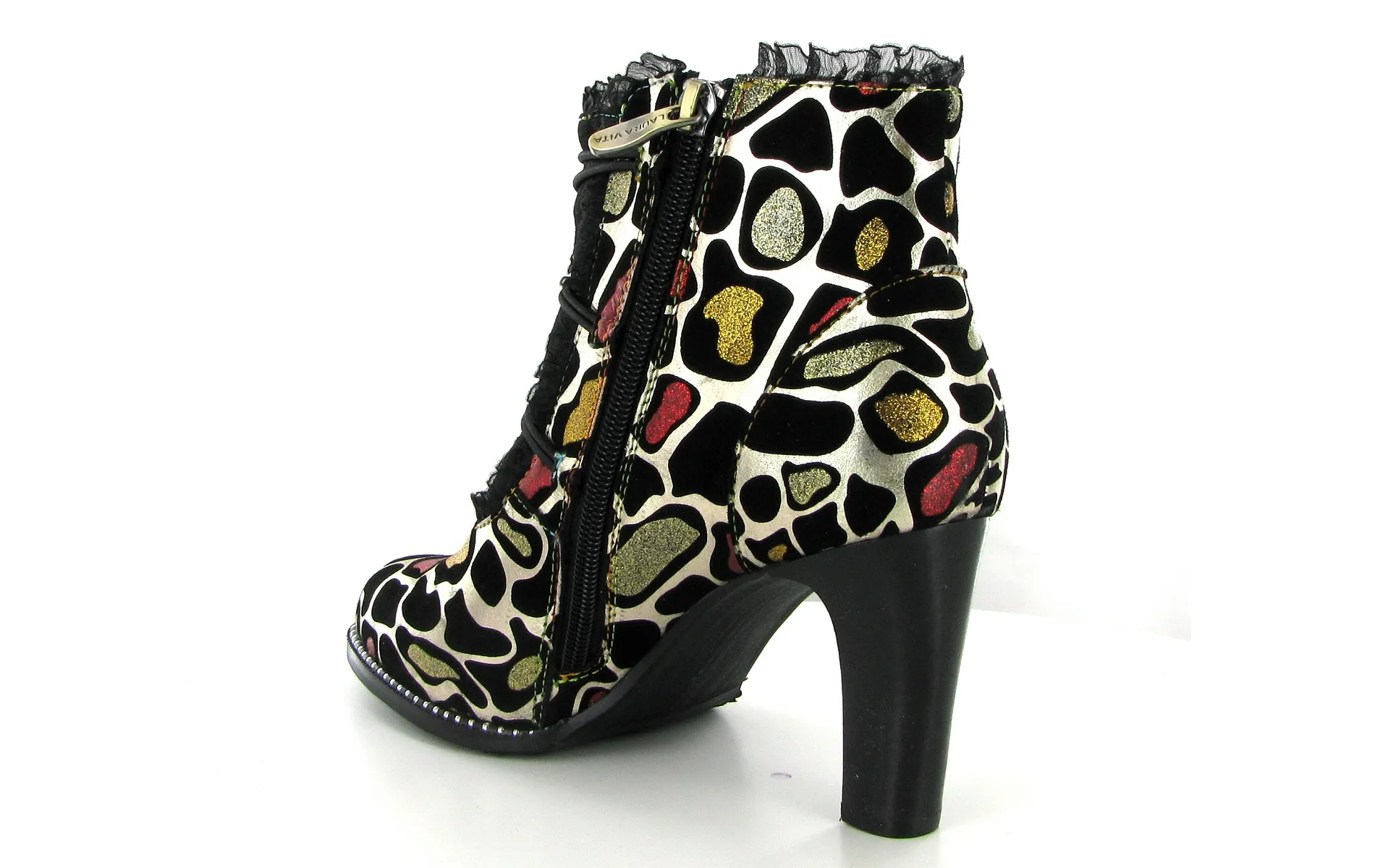 Laura vita bottines et boots alcbaneo 2301 or