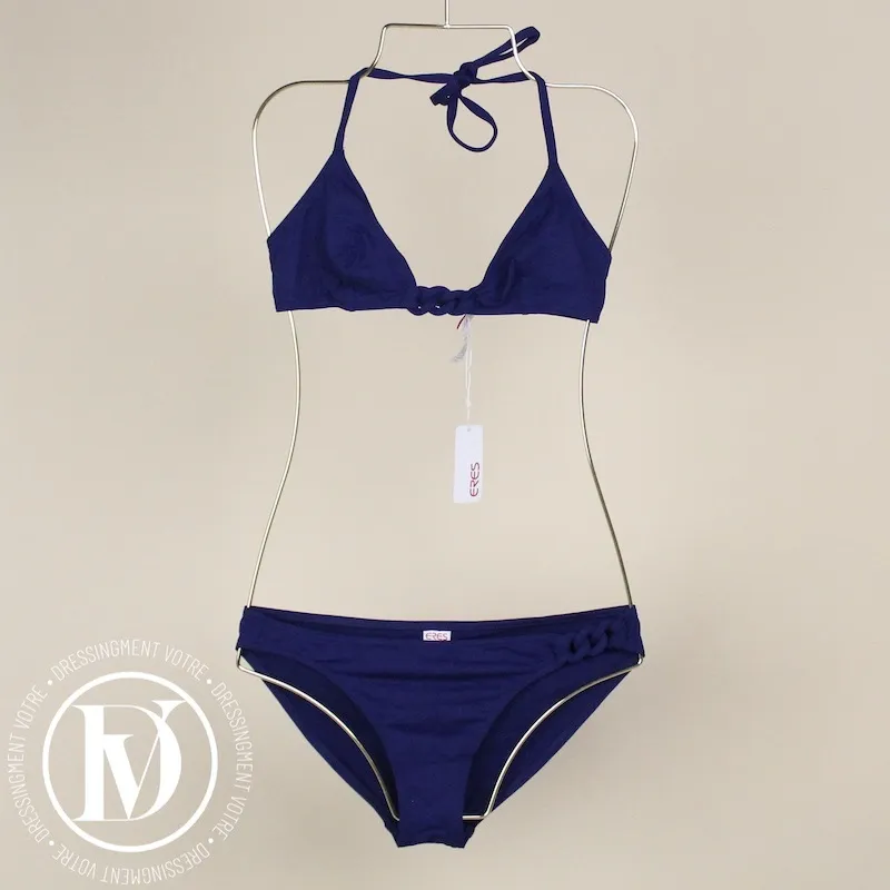 Maillot de bain 2 pièces bleu t.40 – Eres