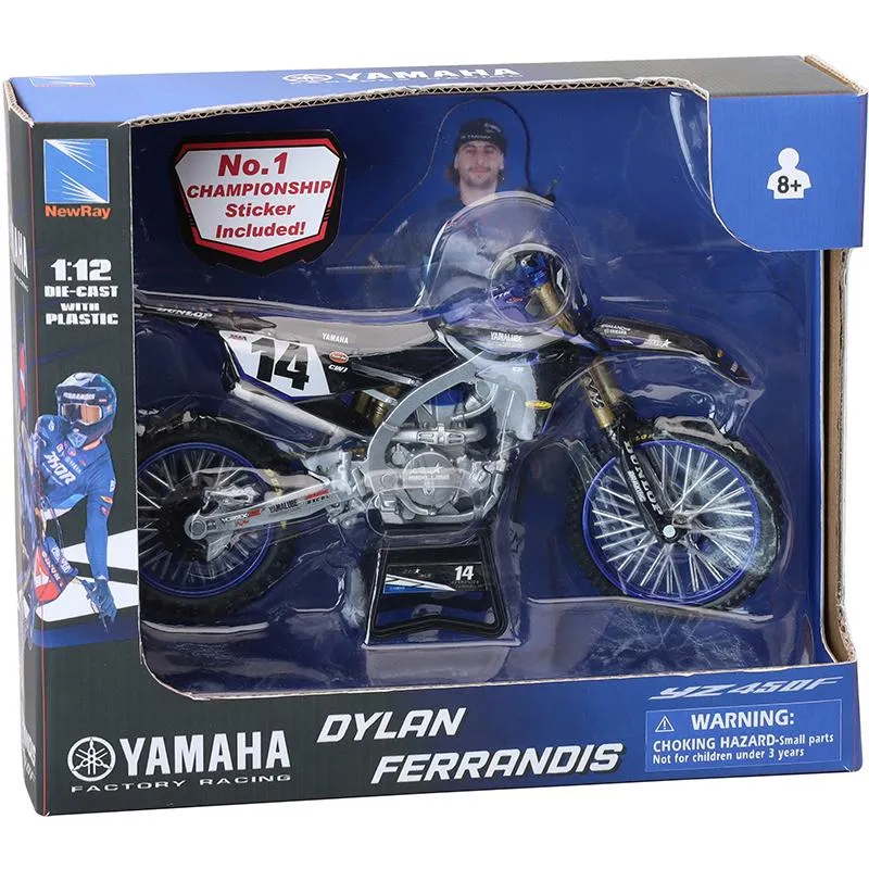  NEWRAY Réplique 1/12ème MOTO YAMAHA 450 YZF DYLAN FERRANDIS  Goodies et objets