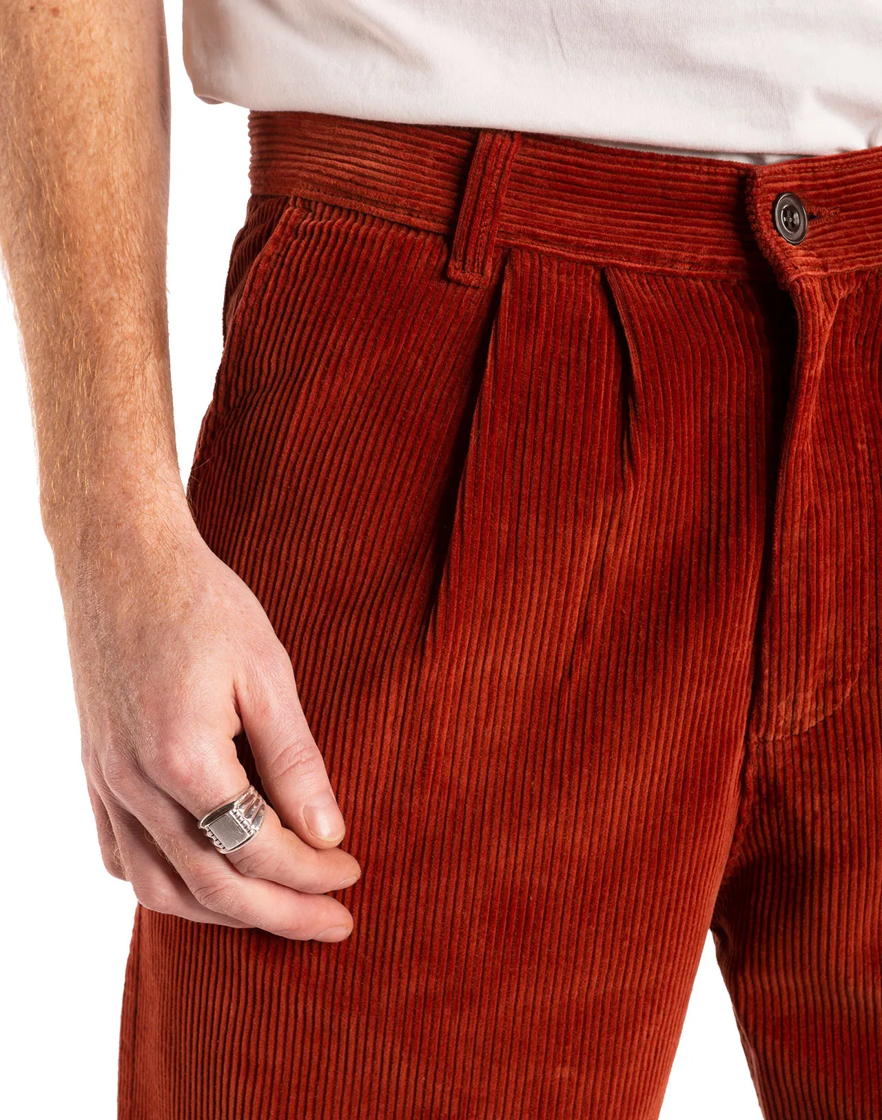 Pantalon Swing orange Taille 36 US Couleurs Terracotta