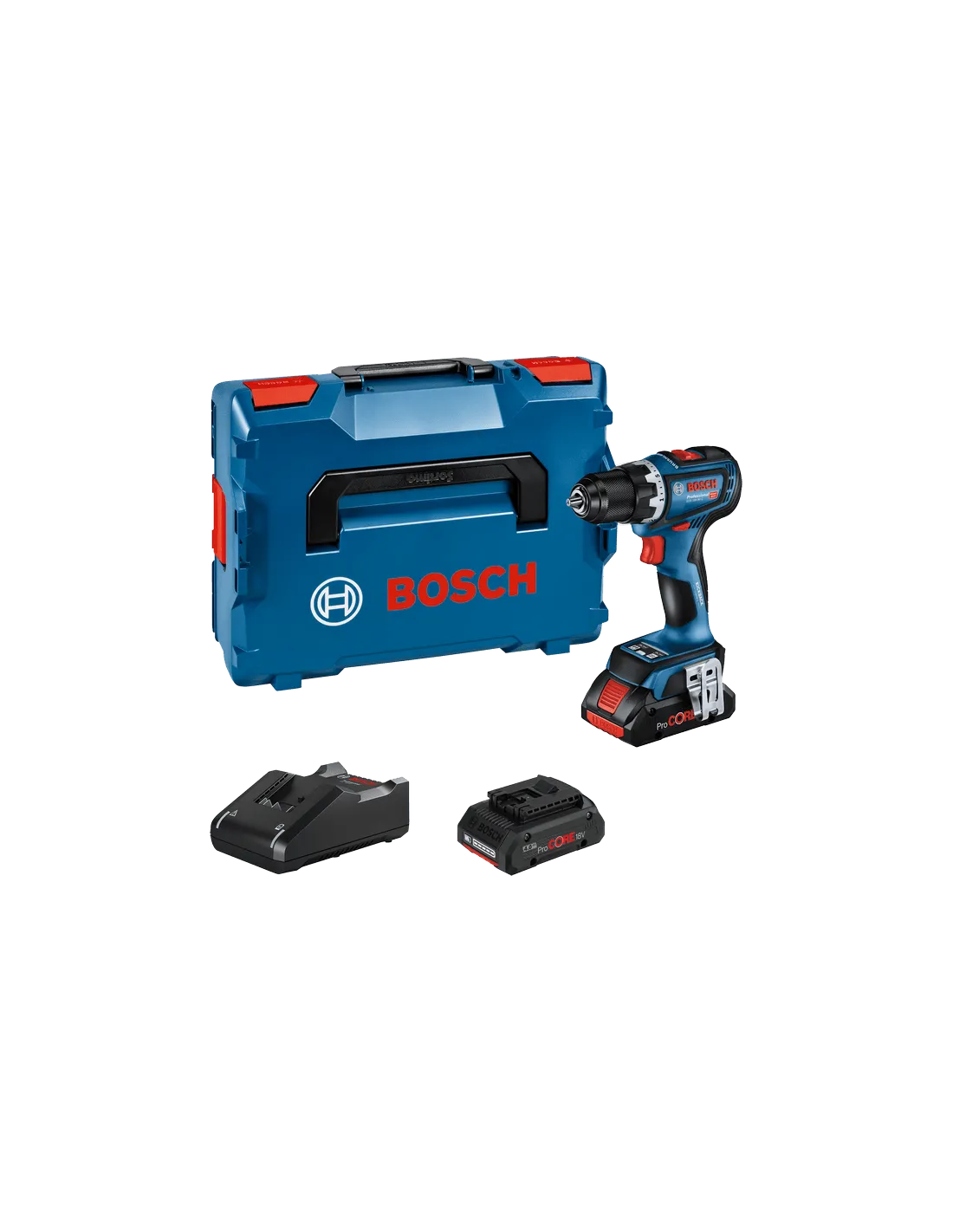 Perceuse-visseuse 18V 4Ah ProCore GSR 18V-90 C L-BOXX | 06019K6004 - Bosch