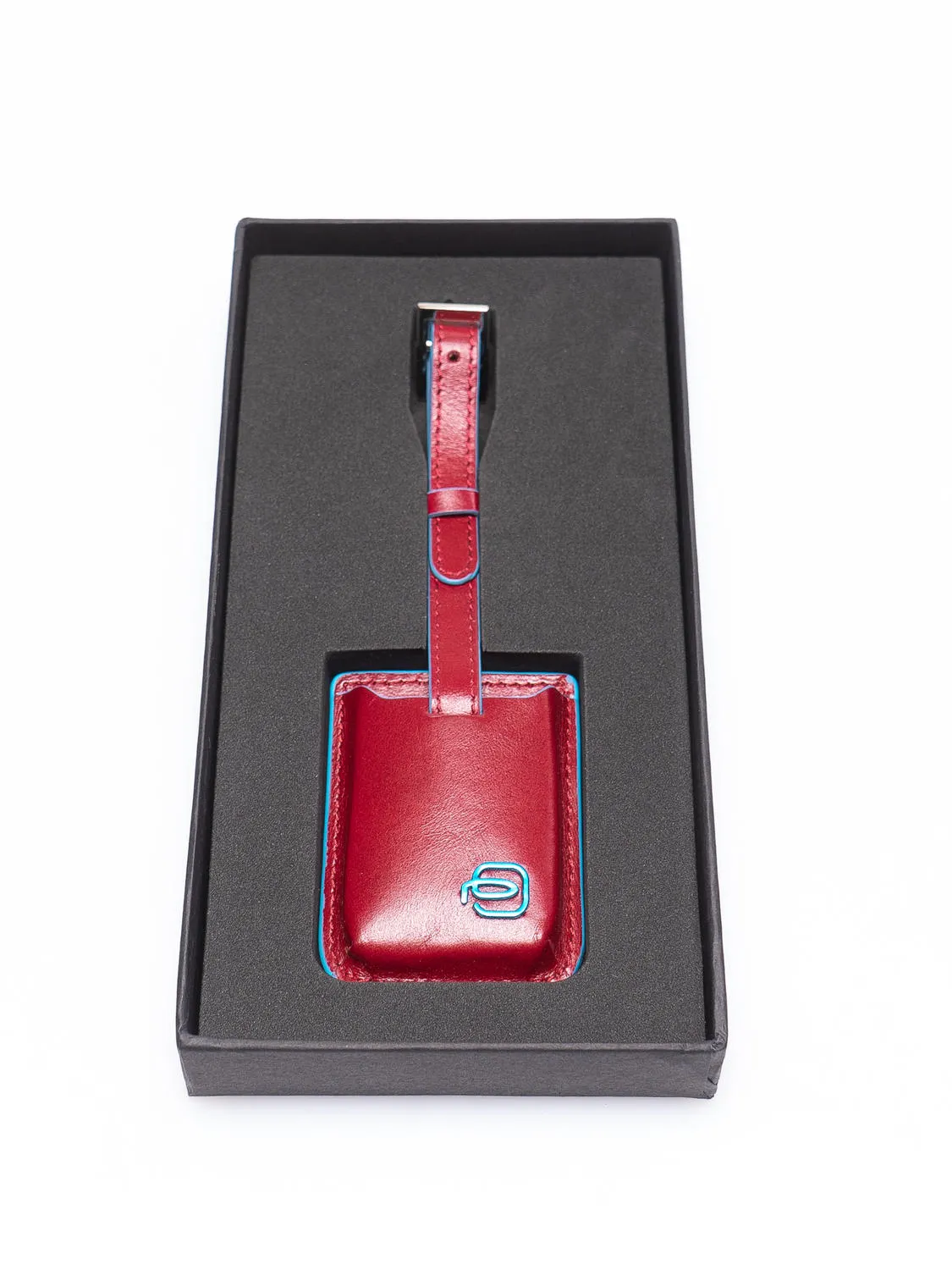Piquadro Blue Square Balise D'adresse Rouge - Achetez À Prix Outlet!