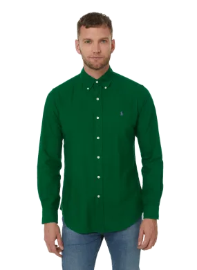 POLO RALPH LAUREN  Chemise en coton  - Vert