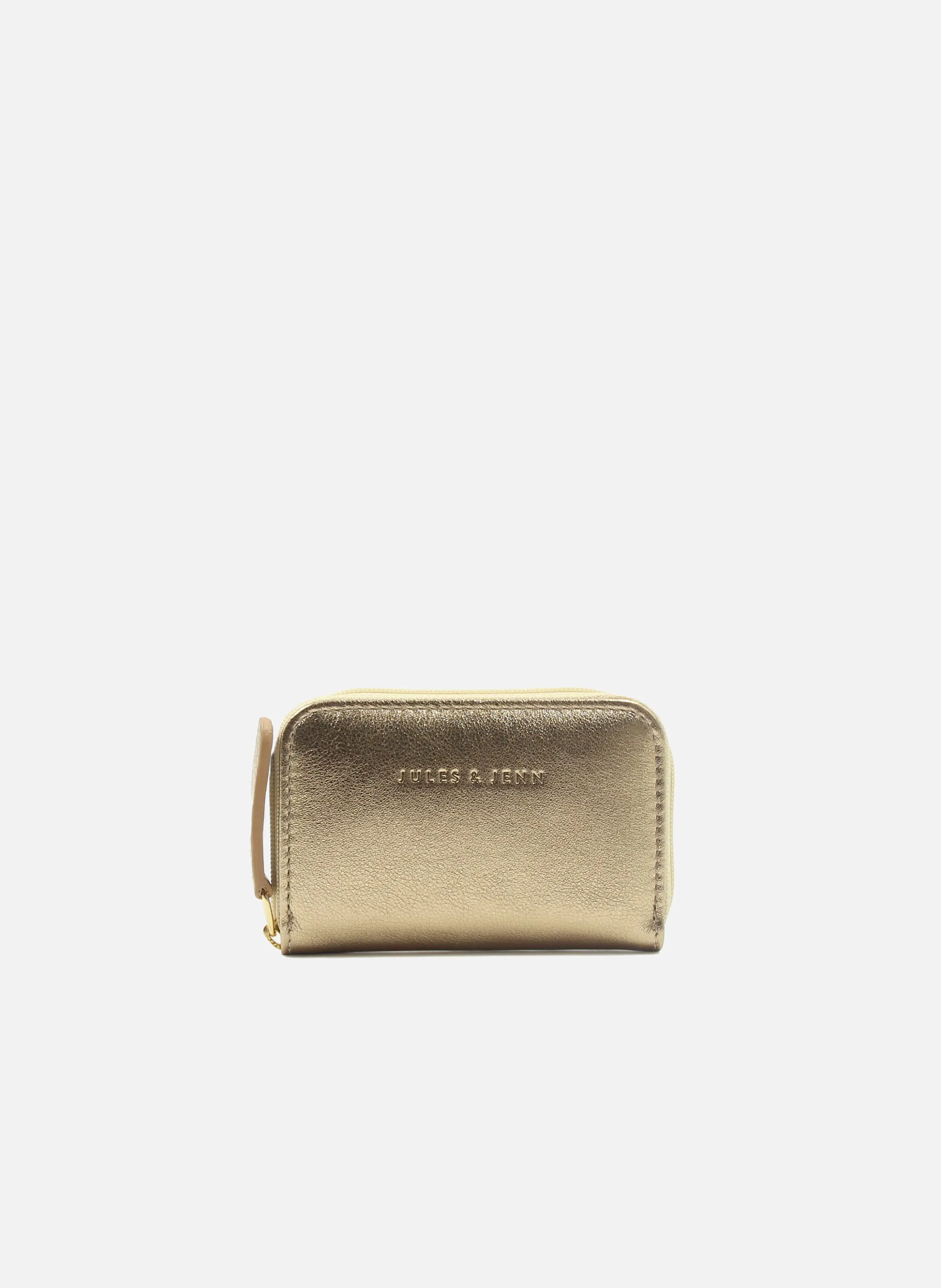 PORTE-MONNAIE CUIR MéTALISé - JULES & JENN pour FEMME | Printemps