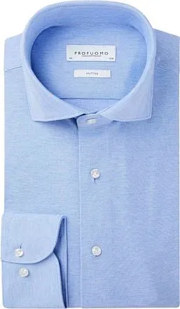 Profuomo Chemise Tricotée Bleu PP0H0A047 commander en ligne