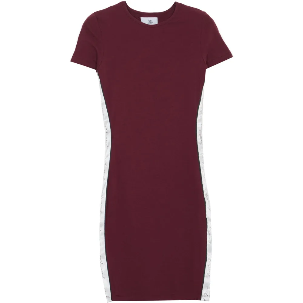 Robe bande logo signature rouge