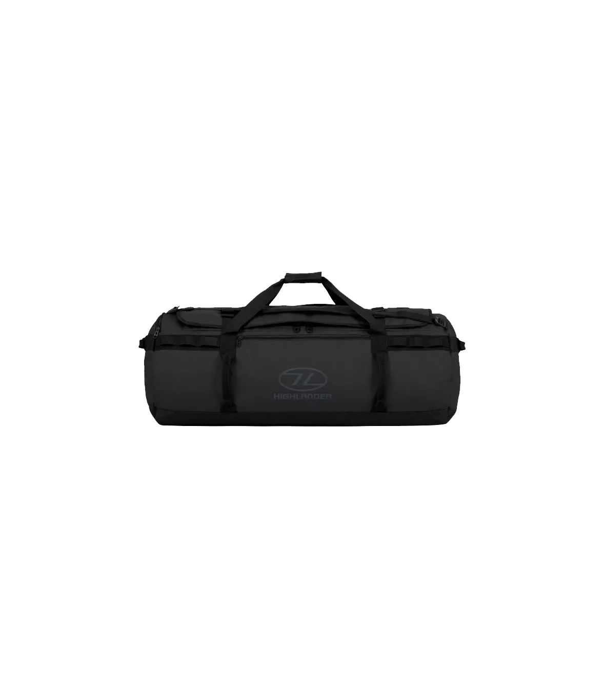 Sac de voyage imperméable STORM 120L noir de la marque Highlander