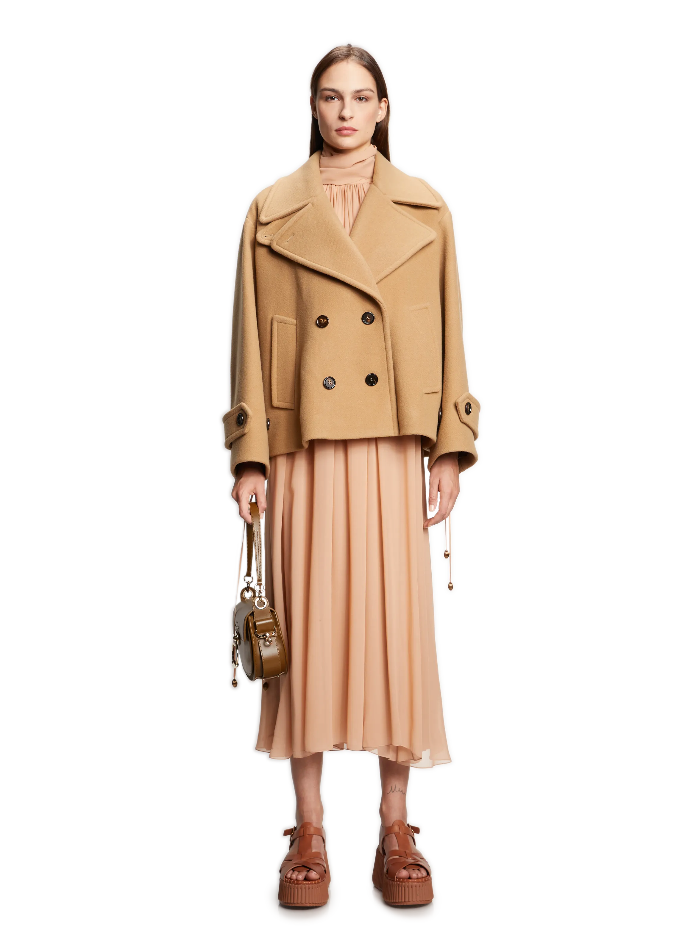 SAC à BANDOULIèRE TESS EN CUIR - CHLOé pour FEMME | Printemps