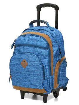 Sac à dos à roulettes Snowball Basic Boy Bleu  T95342Bleu  