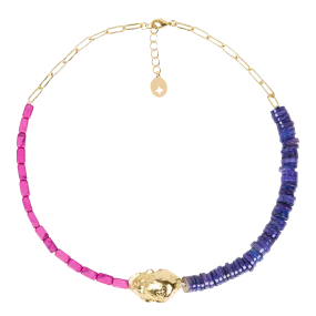 SESSUN  Collier à perles de coquillage taou - Multicolore