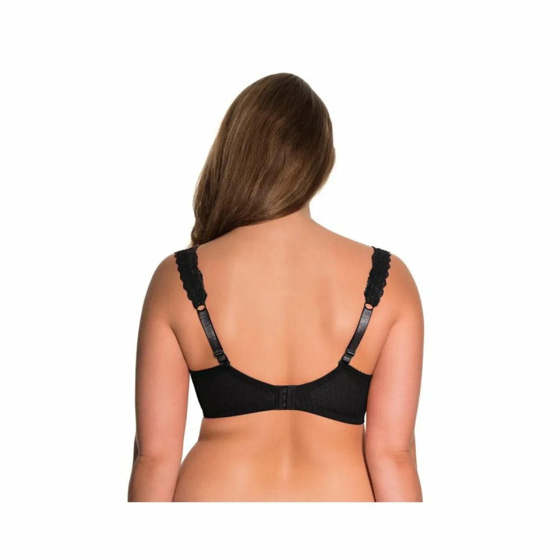 Soutien-gorge balconnet avec armatures Sheryl femme Dorina - Noir en satin | 3 Suisses