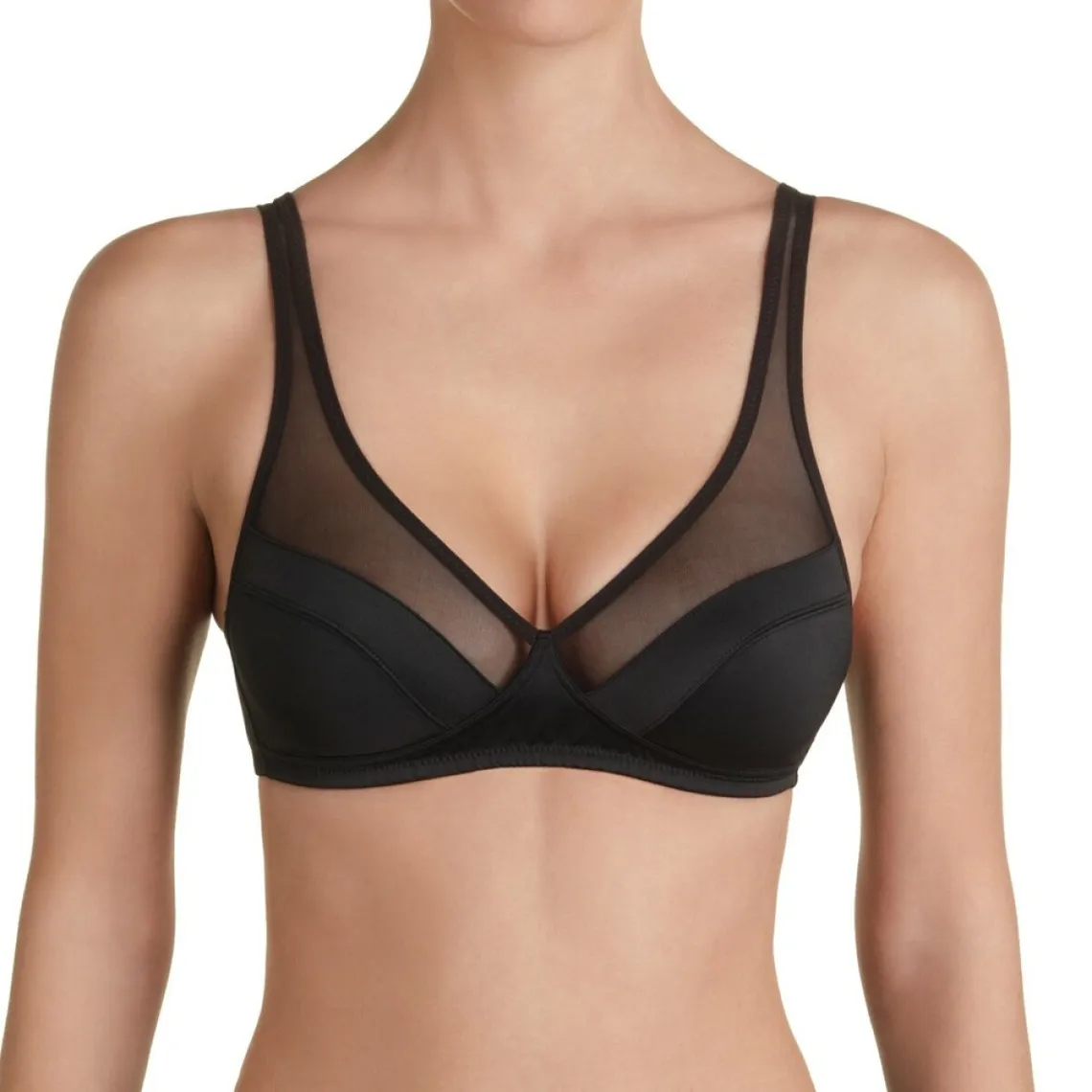 Soutien-gorge sans armatures noir - Generous Dim | 3 Suisses