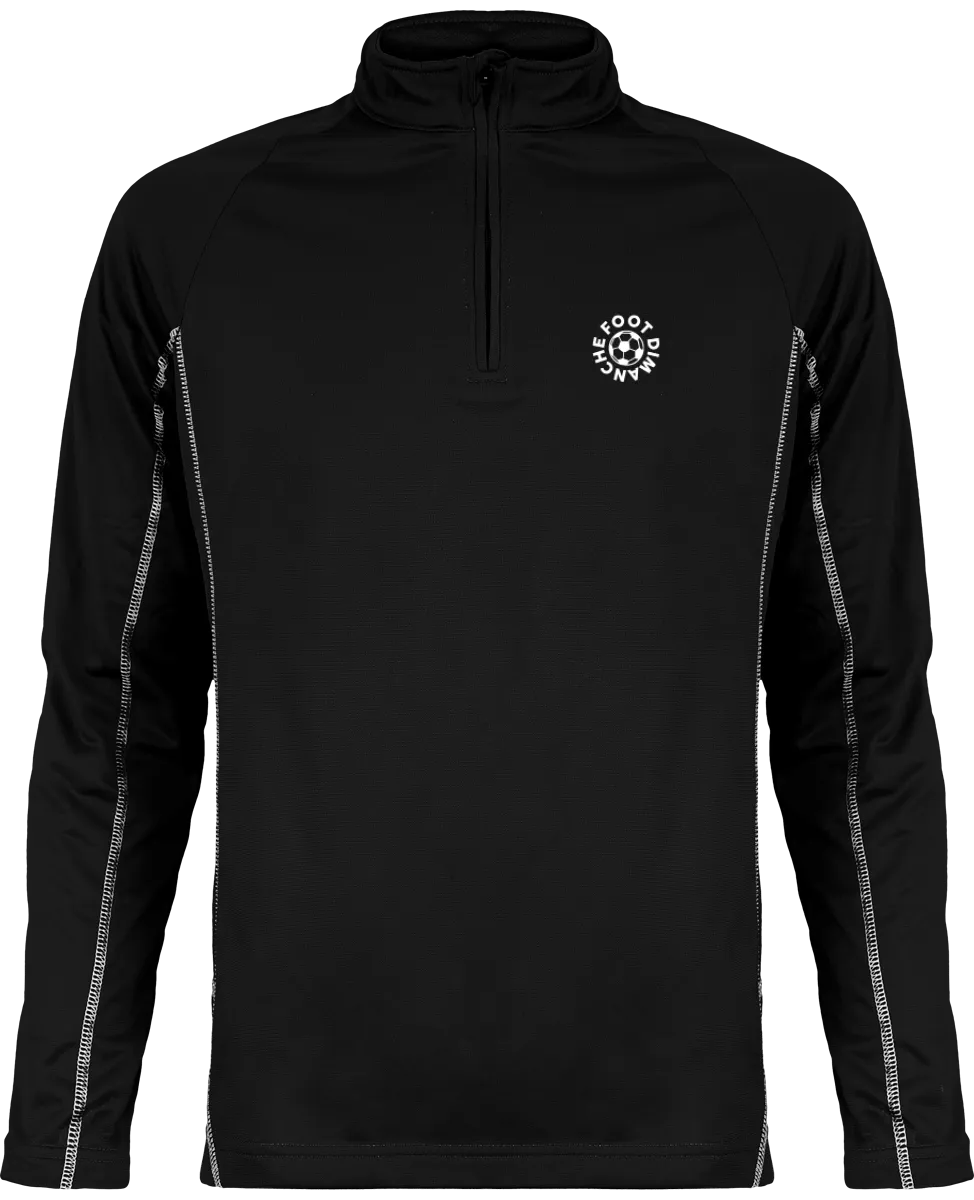 Sweat Entrainement Zip Foot Dimanche