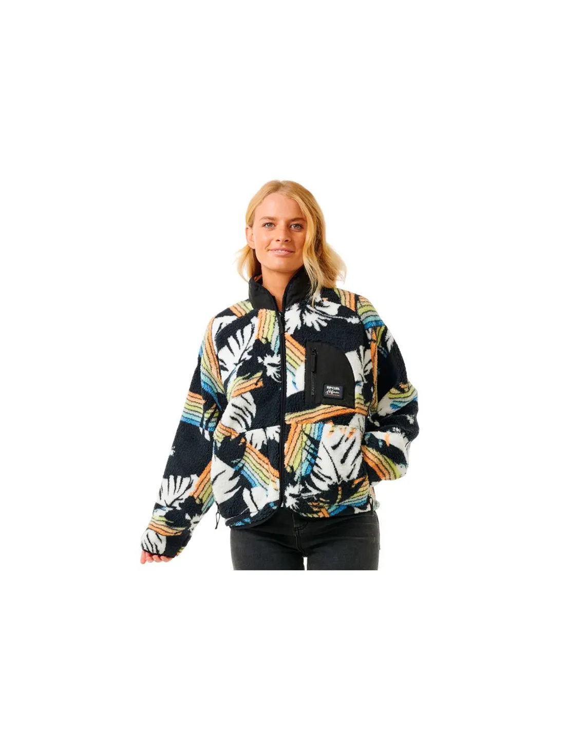 Sweat Rip Curl Polar Femme High Tide Hoffman Fleece Multico