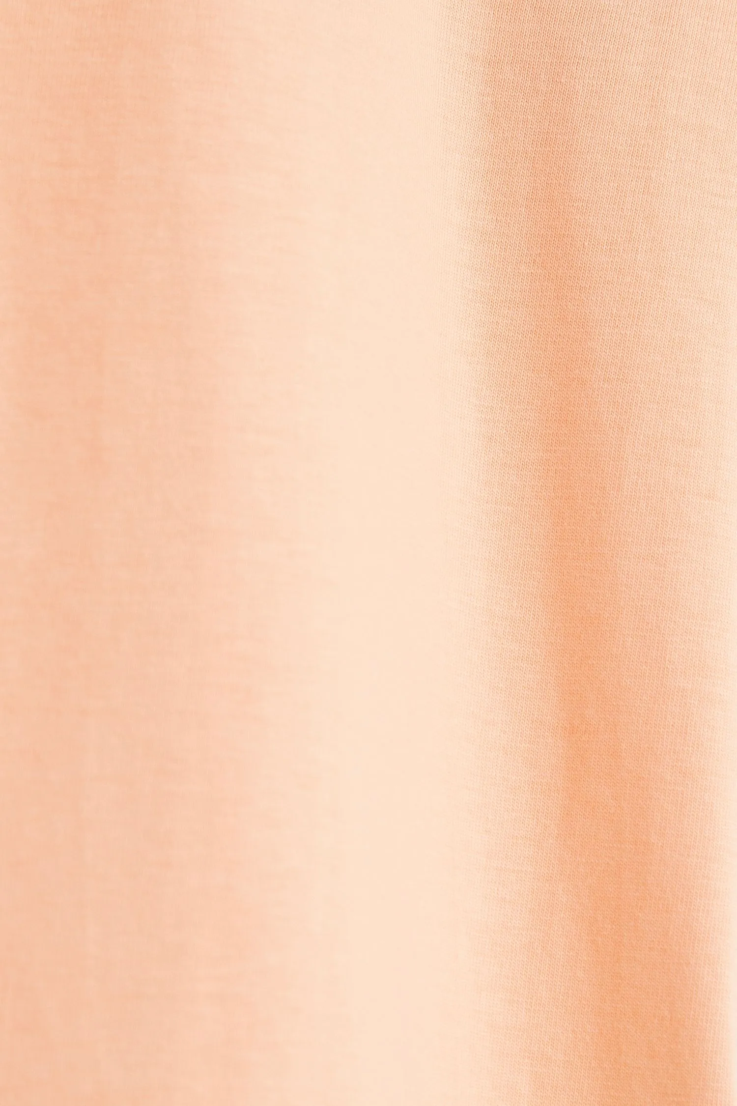 T-shirt avec manches à volants - orange clair