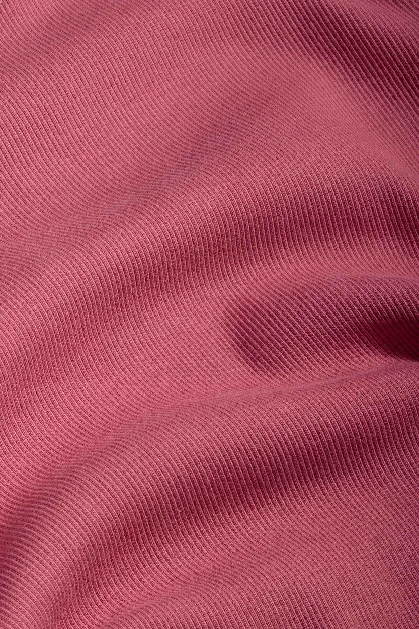 T-shirt en coton bio | rose "rina slate rose" femme - Kings of Indigo