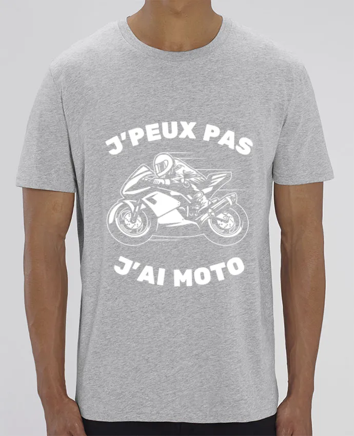 T-Shirt J'peux pas J'ai moto - cadeau humour motard par LeShopDeMus