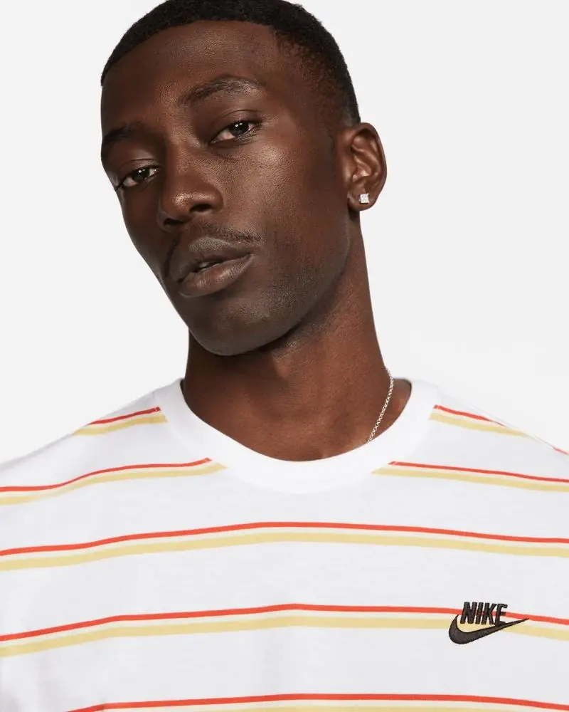 T-shirt Nike Sportswear Club Blanc pour homme