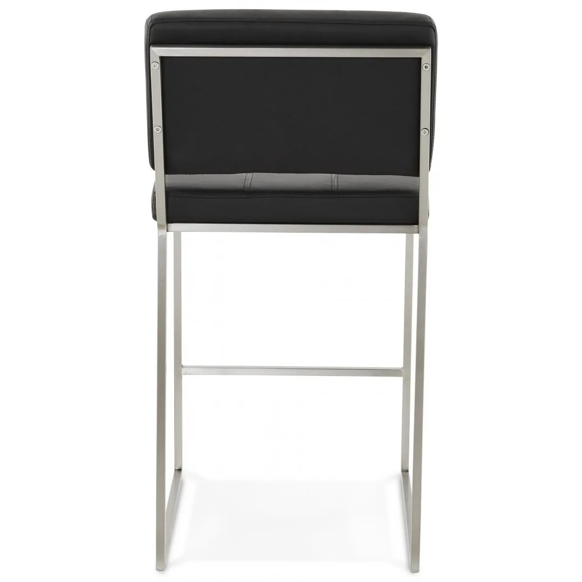 Tabouret de bar design Capitonné noir BARBIE | Tabouret de bar 3 SUISSES