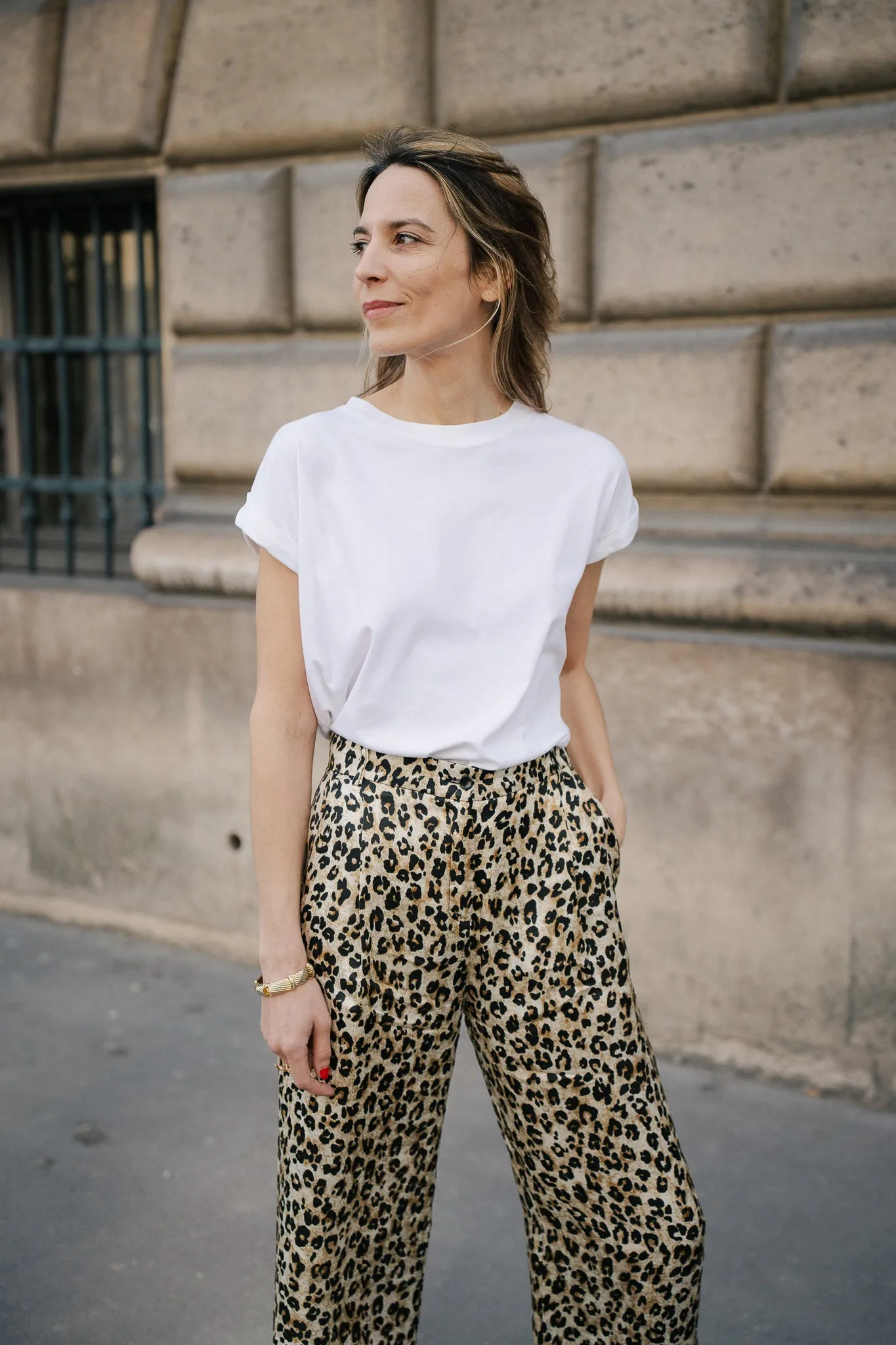 TEE-SHIRT AUSTIN BLANC en coton biologique