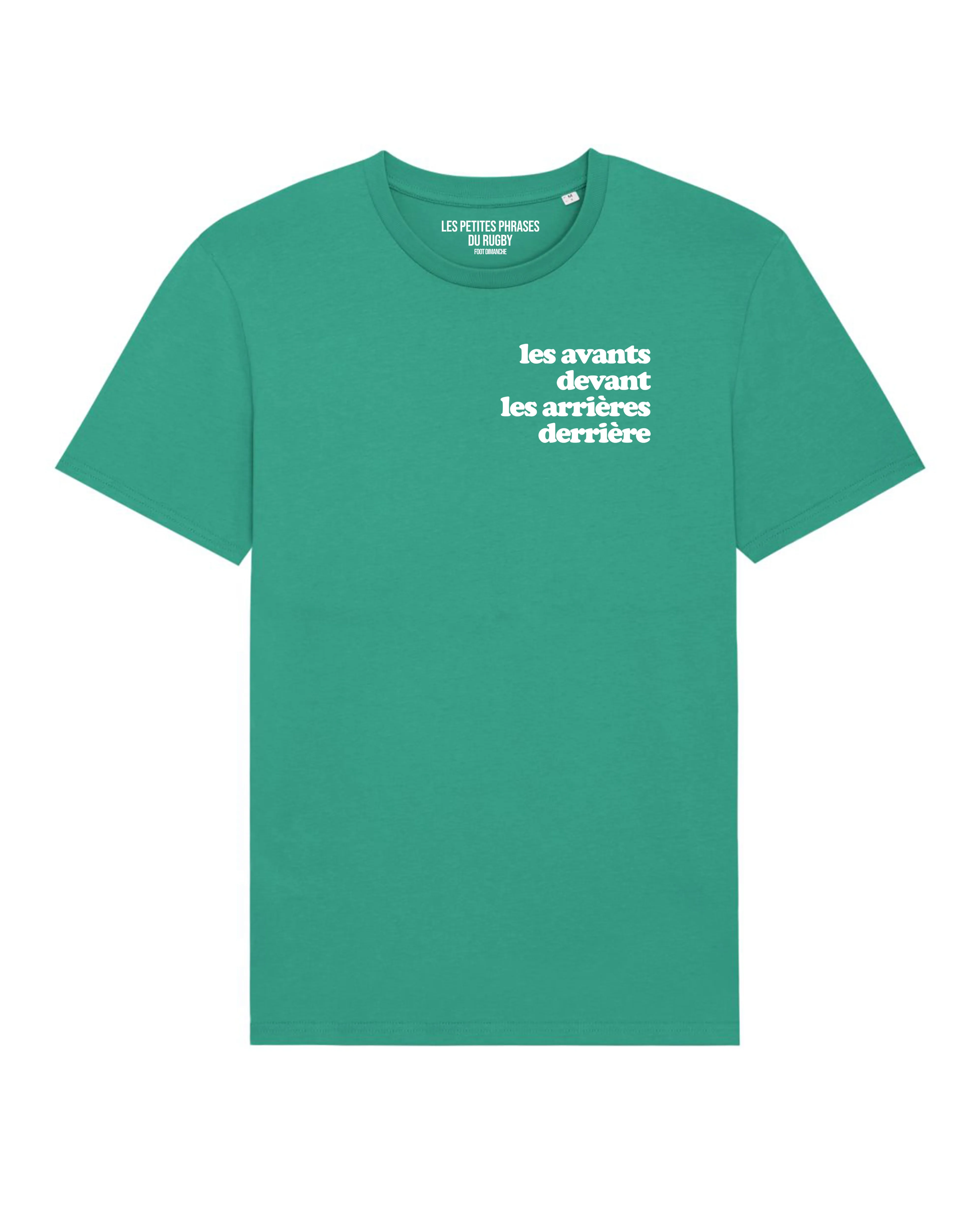 Tee Shirt les avants devant, les arrières derrière