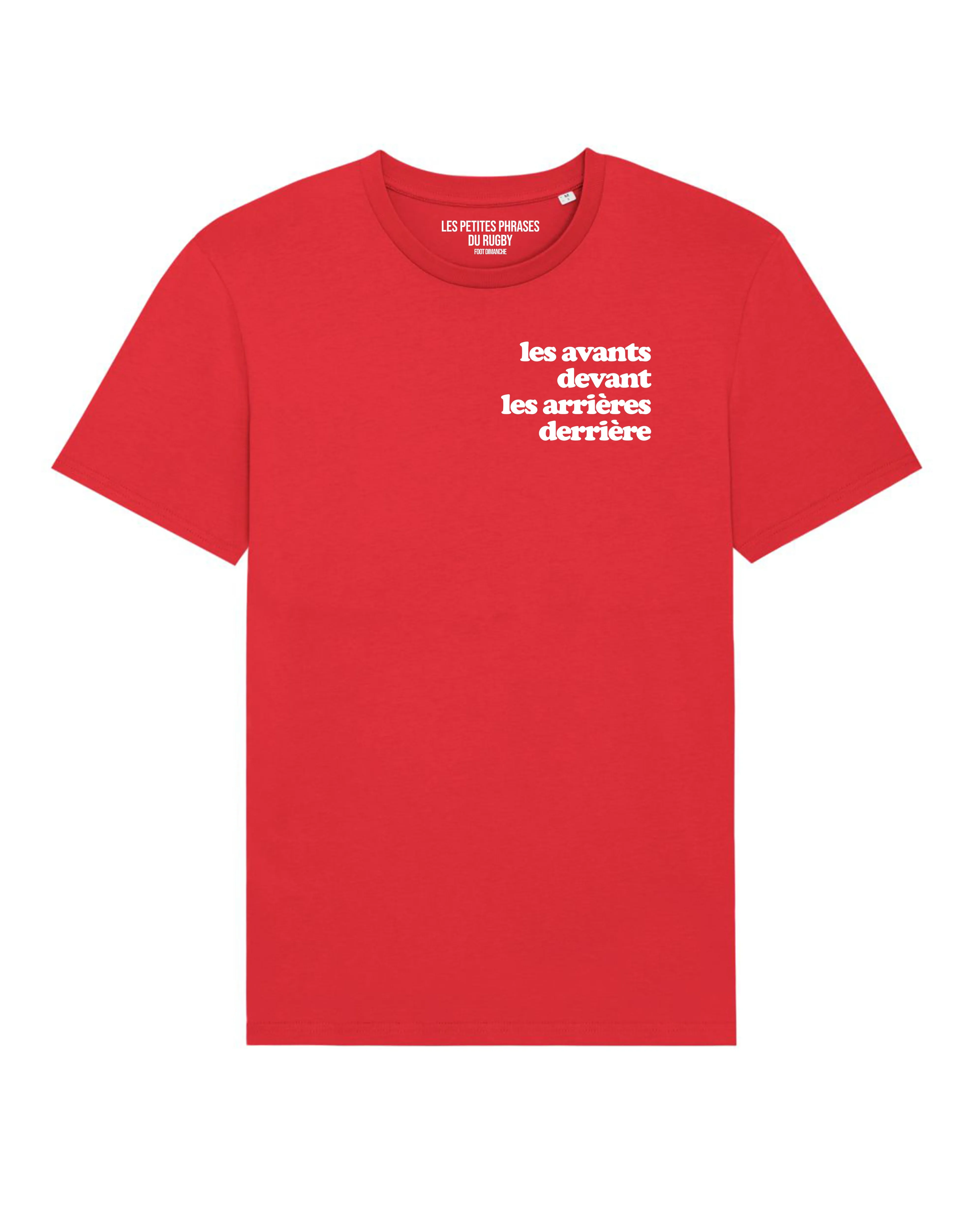 Tee Shirt les avants devant, les arrières derrière