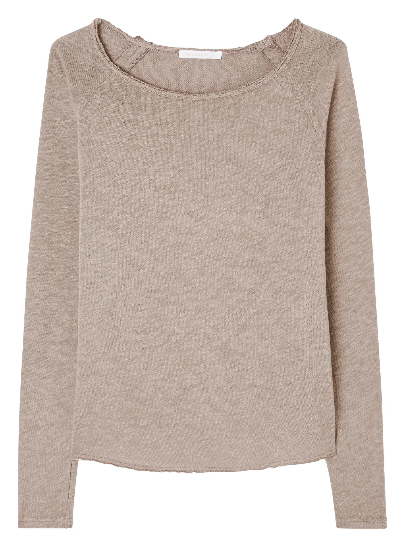 TEE-SHIRT à COL BATEAU EN COTON SONOMA - AMERICAN VINTAGE pour FEMME | Printemps