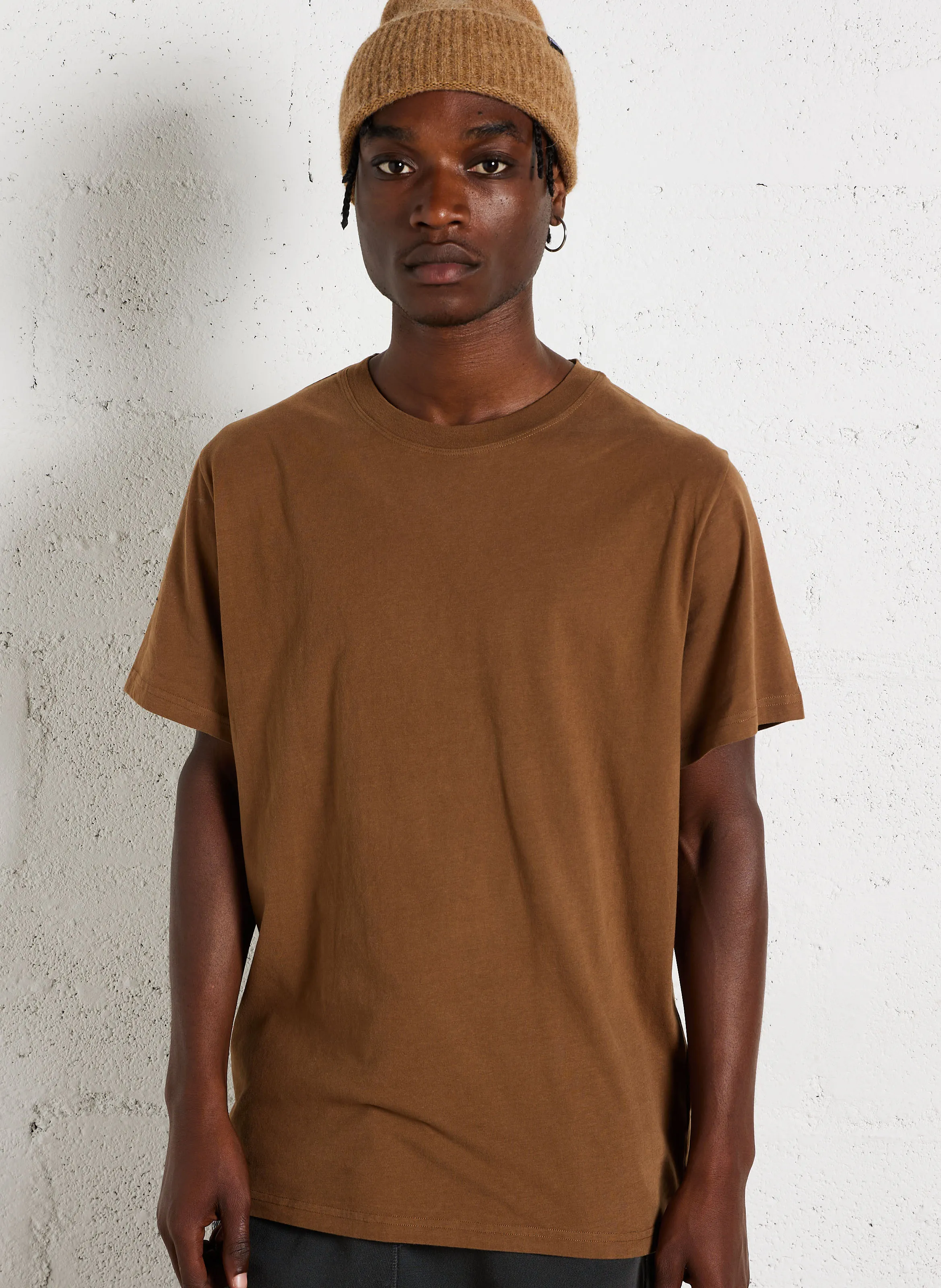 TEE-SHIRT à COL ROND EN COTON VUPAVILLE - AMERICAN VINTAGE pour HOMME | Printemps